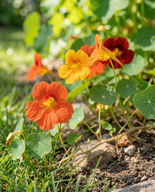 Nasturtium Seeds Glorious Gleam Tropaeolum Majus Annual