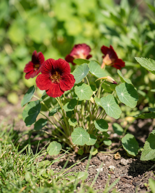 Nasturtium Seeds Empress Of India Tropaeolum Majus Annual