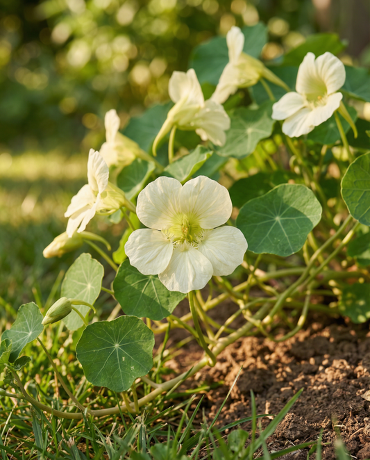 Nasturtium Seeds Milkmaid Tropaeolum Majus Annual