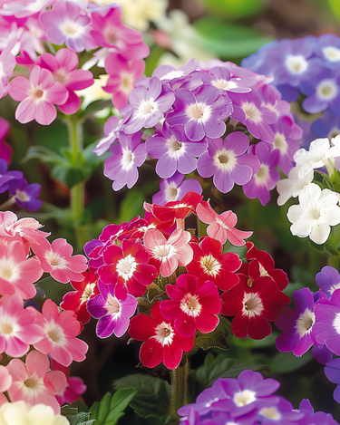 Żerriegħa mħallta (Verbena hybrida) – fjura annwali