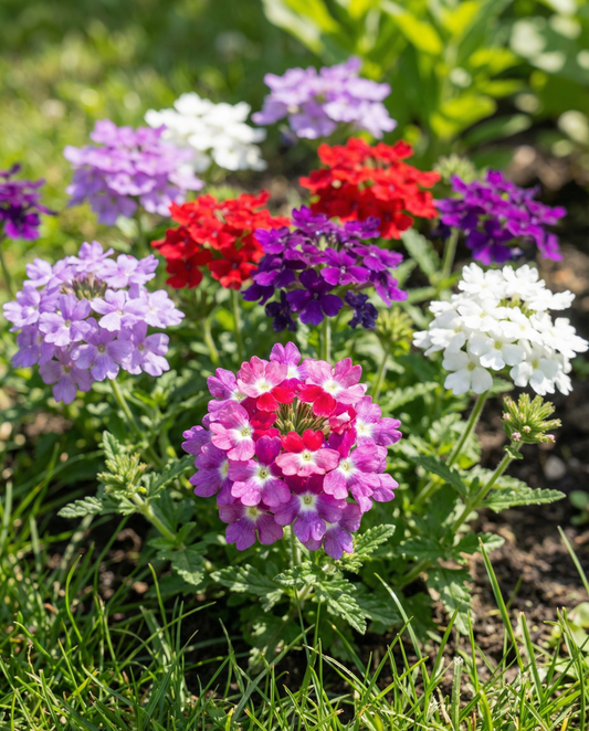 Verbena Seeds Verbena Hybrida Mixed Annual Flower Variety