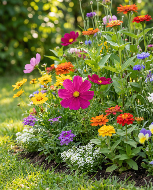 Summerflowers Seeds Annual Mix 20 To 80 Cm Height