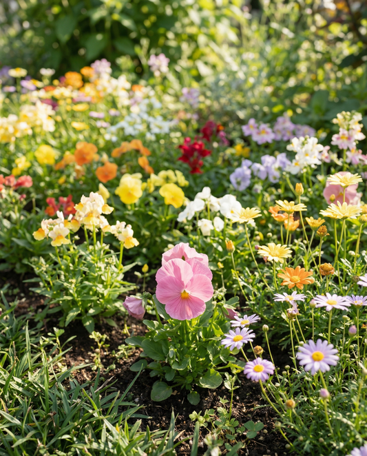 Japanese Flower Carpet Seeds Annual Mix 15 To 45 Cm