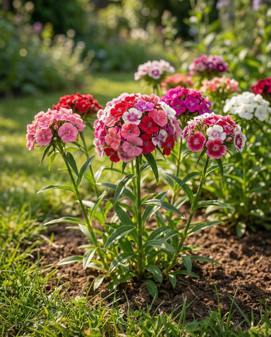 Sweet William Seeds Dianthus Barbatus Biennial Mixed Colors
