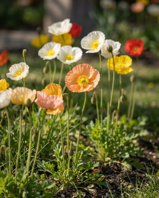 Island Poppy Seeds Papaver Nudicaule Biennial Mix
