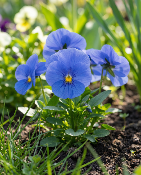 Pansy Seeds Celestial Viola Wittrockiana Biennial