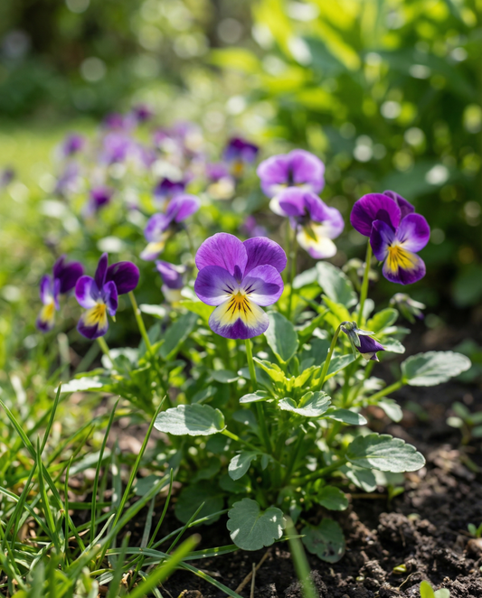 Viola Johnny Jump Up Seeds Viola Cornuta Biennial Flower