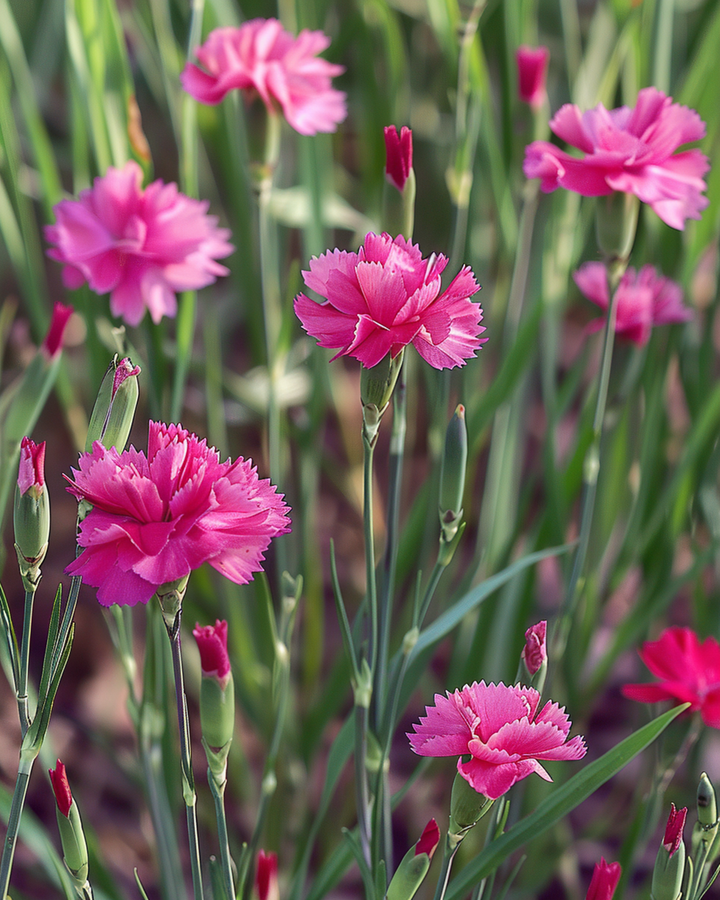 Maiden Pink Seeds Dianthus Deltoides Perennial Carmine Rose