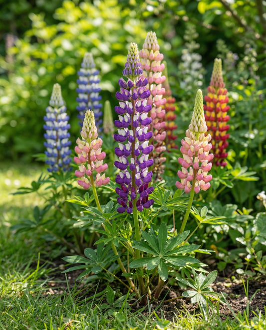 Lupin Seeds Lupinus Polyphyllus Russell Hybrids Mixed Perennial Flowers