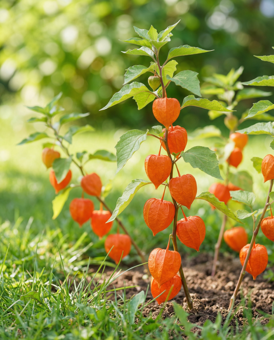 Chinese Lantern Seeds Physalis Alkekengi Perennial Flower