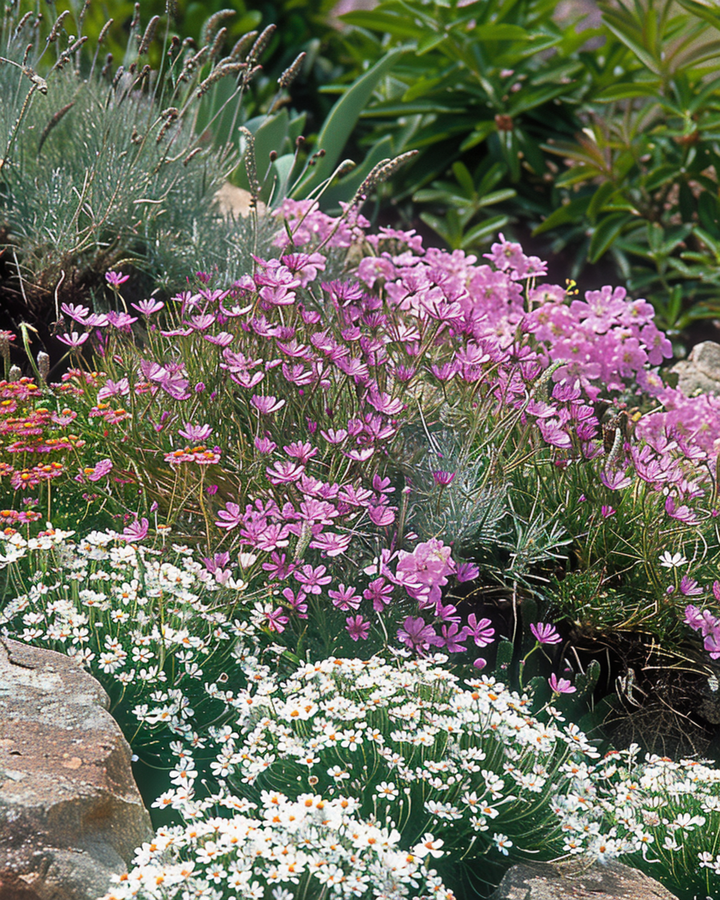 Rockgarden Flowers Seeds Perennial Mix Low Growing Varieties