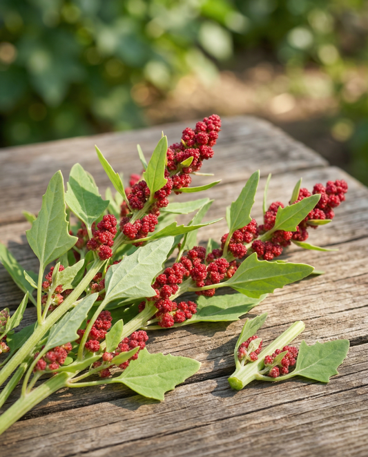 Strawberry Spinach Seeds Chenopodium Capitatum Annual Vegetable