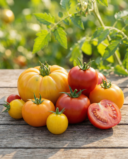 Tomato Mixed Colours Seeds Solanum Lycopersicum Annual Mix