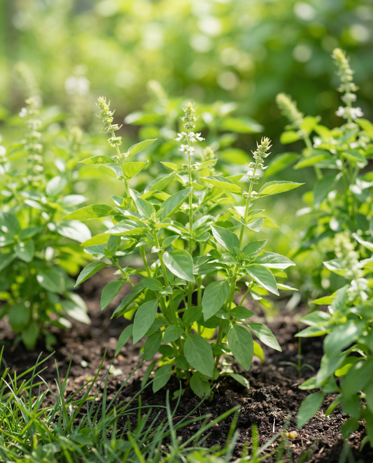 Lemon Basil Seeds Ocimum Basilicum Annual Herb