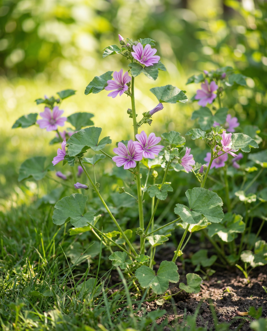 Mallow Seeds Malva Sylvestris Perennial Herb