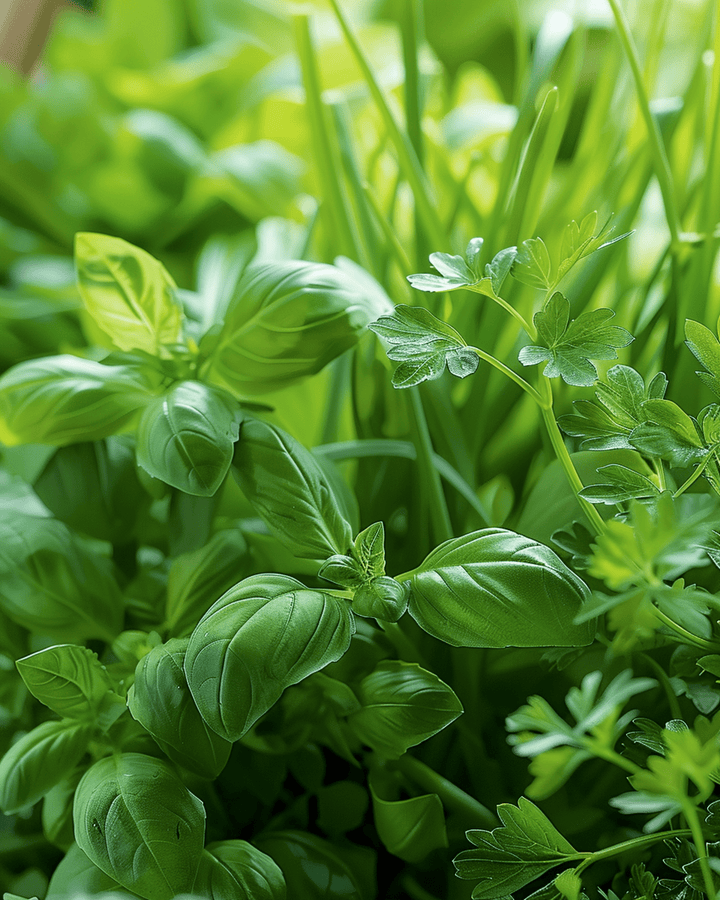 Herb Mixture Seeds Annual Culinary Blend Basil Parsley Chive Rocket Cress