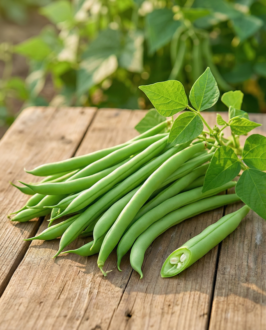 Dwarf French Bean Seeds Soliman Phaseolus Vulgaris Annual Variety