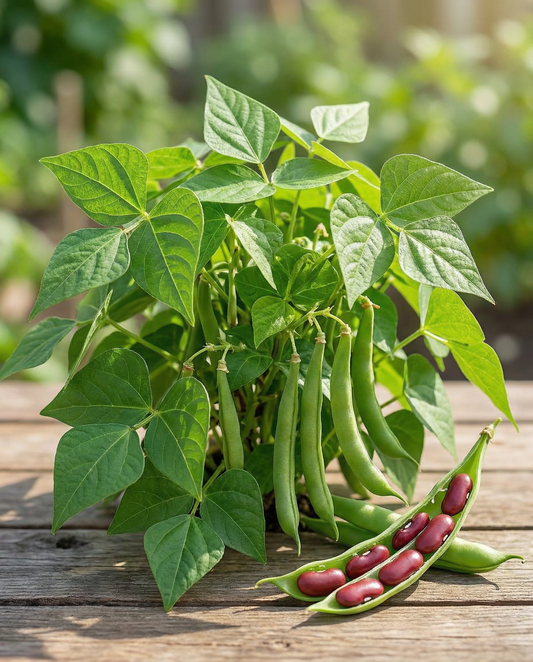 Canadian Wonder Dwarf French Bean Seeds Phaseolus Vulgaris Annual