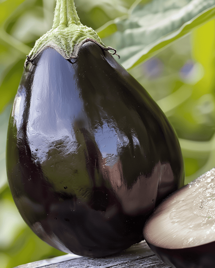 Eggplant Black Beauty Seeds Solanum Melongena Annual Variety