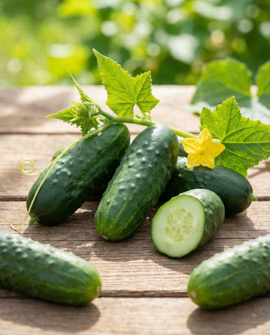 Gherkin Seeds Hokus Cucumis Sativus Annual Variety Pickling Cucumber
