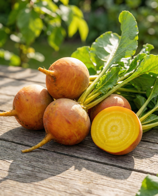 Beetroot Burpee's Golden Seeds Beta Vulgaris Annual Yellow Fleshed Variety