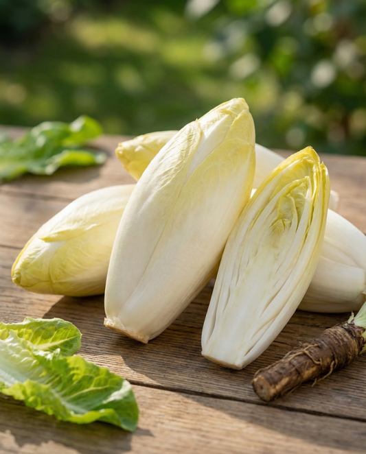 Chicory Brussels Seeds Cichorium Intybus Biennial Vegetable