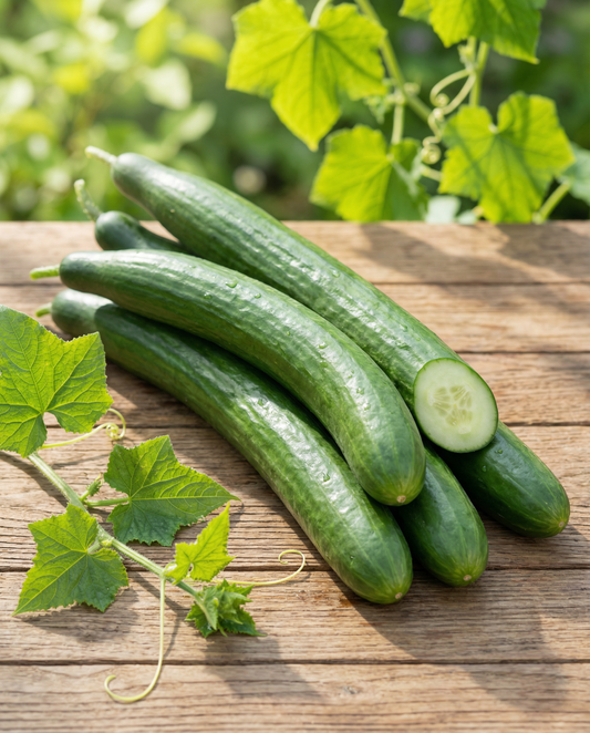 Cucumber Seeds Chinese Slangen Cucumis Sativus Annual