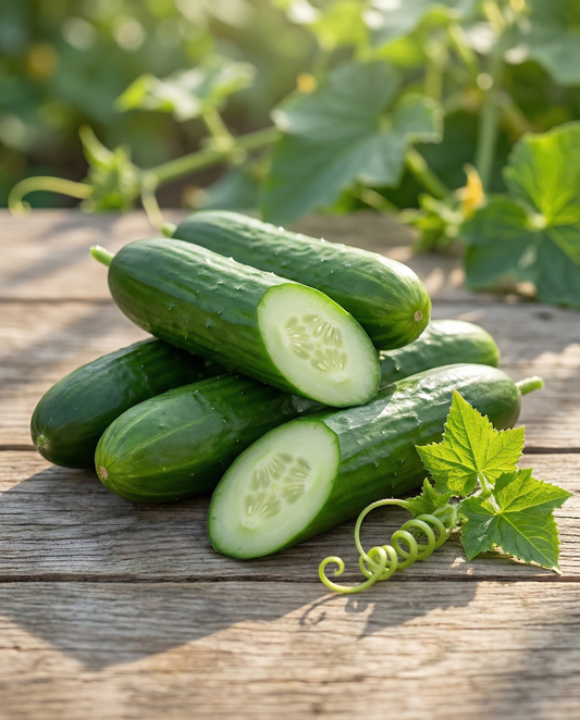 Snack Cucumber Kaikura F1 Mini Seeds Cucumis Sativus Annual