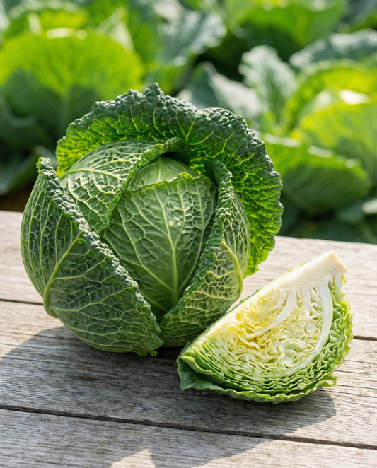 Savoy Cabbage Seeds Westlandse Putjes Brassica Oleracea Annual