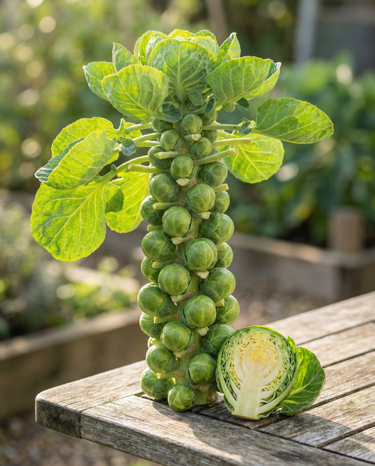 Brussels Sprouts Seeds Igor F1 Brassica Oleracea Annual