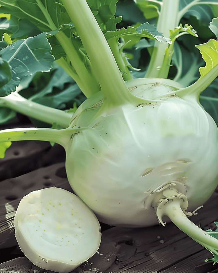 Kohlrabi Seeds Lanro Brassica Oleracea Annual Variety