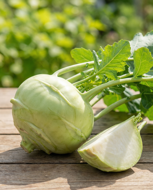 Kohlrabi Superschmelz Seeds Brassica Oleracea Annual Vegetable Variety