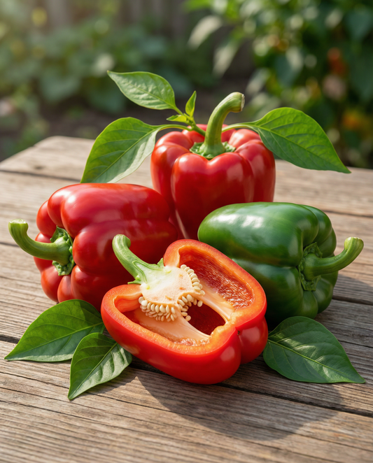 Sweet Pepper Yolo Wonder Seeds Capsicum Annuum Annual