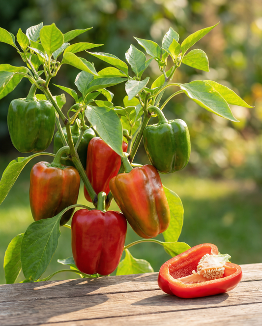Sweet Pepper Seeds Reina F1 Capsicum Annuum Annual Variety