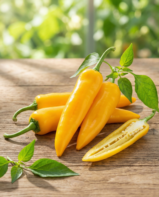 Sweet Pepper Seeds Palladio F1 Capsicum Annuum Annual Yellow Fruit