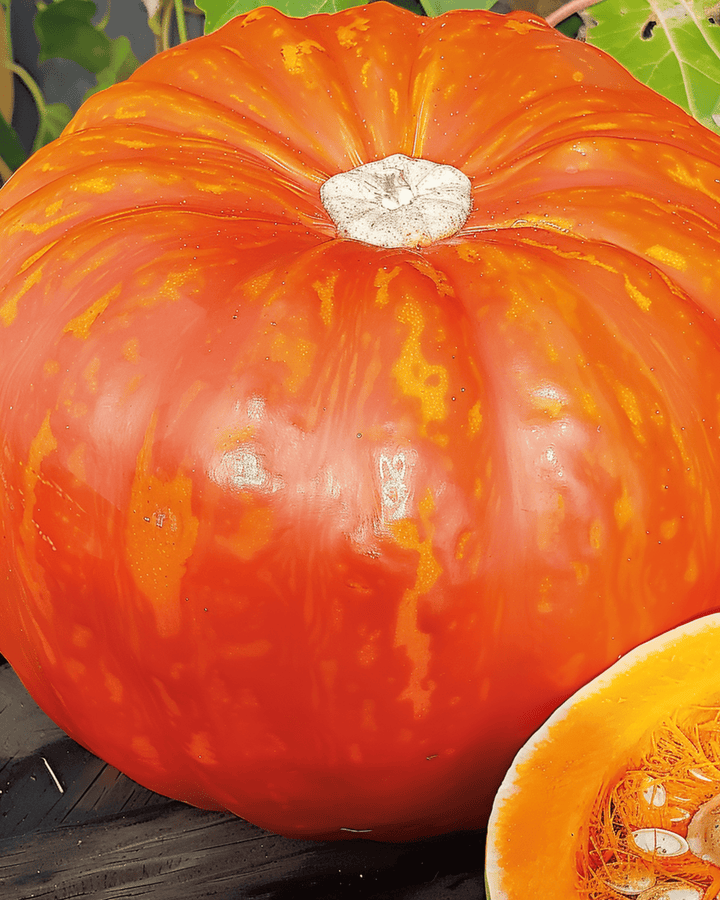 Pumpkin Rouge Vif D'etampes Seeds Cucurbita Maxima Annual