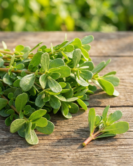 Purslane Seeds Portulaca Oleracea Annual Vegetable Leaf Crop