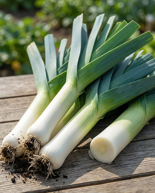 Leek Seeds Herfstreuzen 3 Elephant Allium Porrum Annual Variety