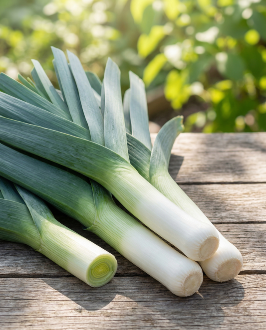 Leek Seeds Bluegreen Winter Hiverbleu Allium Porrum Annual