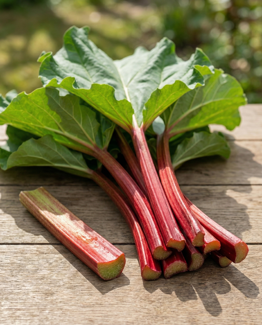 Rhubarb Seeds Victoria Rheum Undulatum Perennial