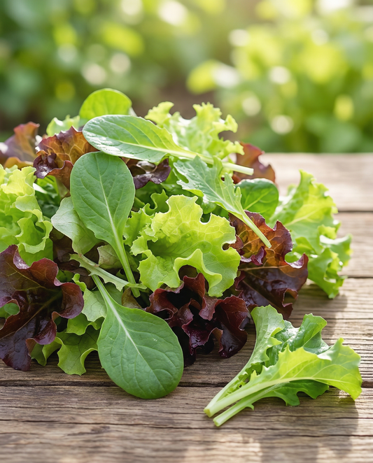 Salad Mix Seeds Lactuca Sativa Annual Mesclun Lettuce Mix
