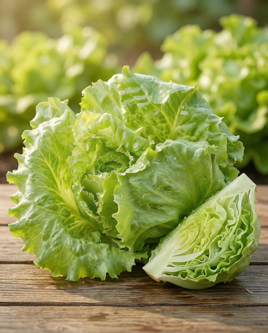 Lettuce Batavia Blonde De Paris Seeds Lactuca Sativa Annual