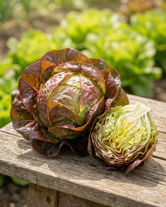 Rouge Grenobloise Lettuce Seeds Lactuca Sativa Annual