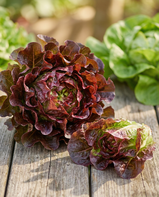 Red Salad Bowl Leaf Lettuce Seeds Lactuca Sativa Annual