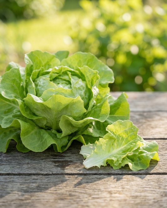 Leaf Lettuce Seeds Witte Dunsel Lactuca Sativa Annual Salad Greens