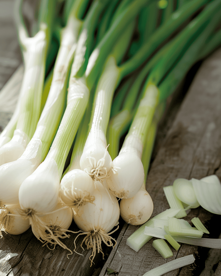 Bunching Onion Seeds White Lisbon Allium Cepa Annual Spring Onion