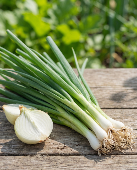 Bunching Onion Seeds White Lisbon Allium Cepa Annual Spring Onion
