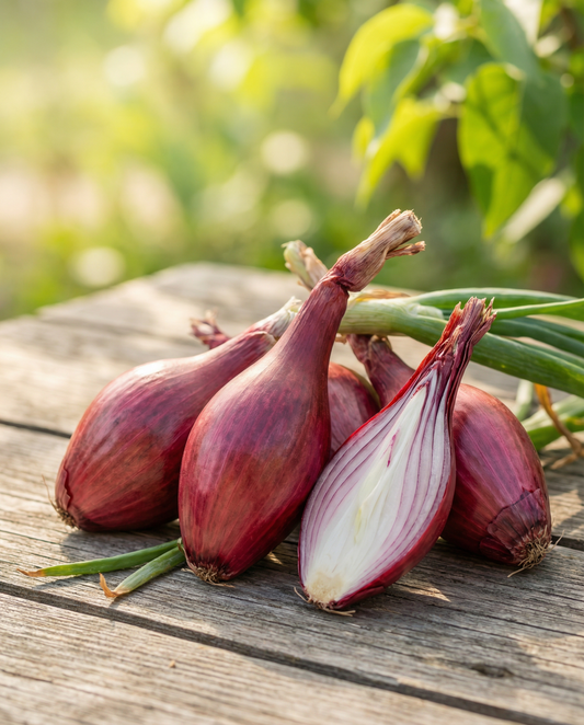 Onion Rossa Lunga Di Firenze Seeds Allium Cepa Annual Long Red