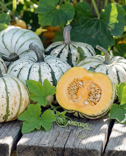 Sweet Dumpling Winter Squash Seeds Cucurbita Pepo Annual