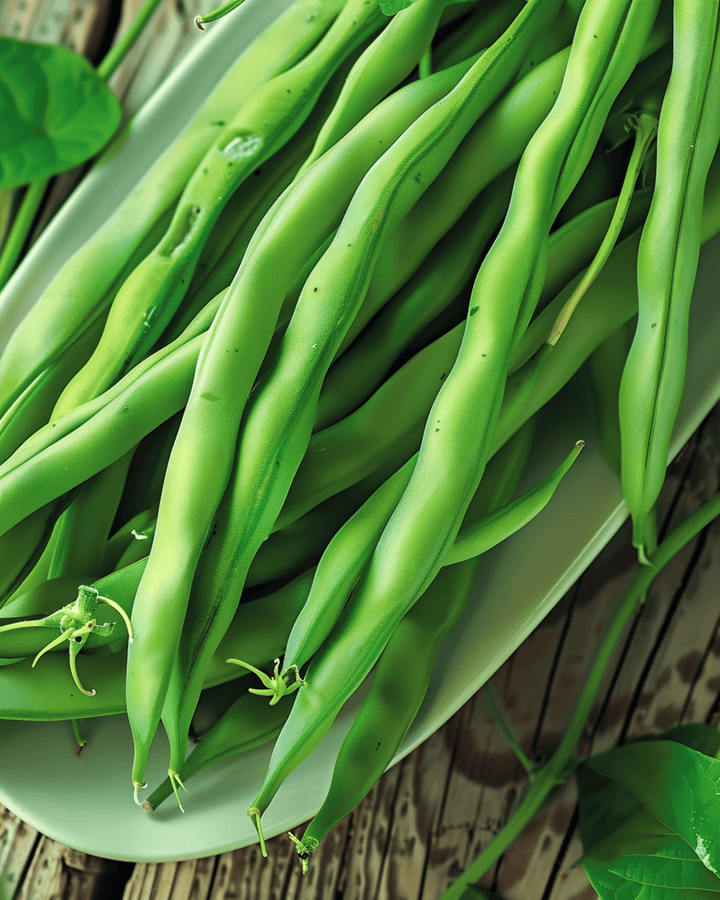 Dwarf French Bean Seeds Domino Phaseolus Vulgaris Annual 25g